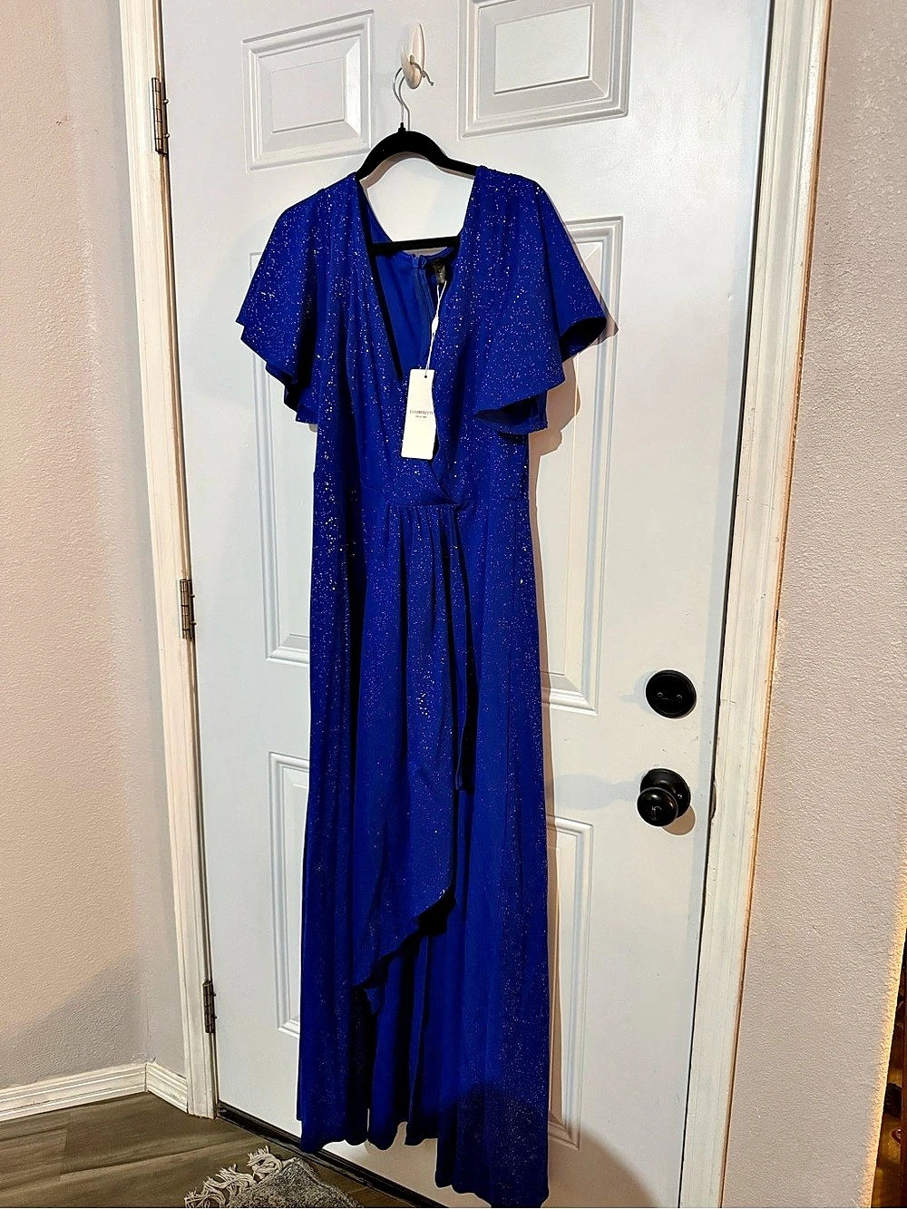 Women's Blue Maxi Dress NWT